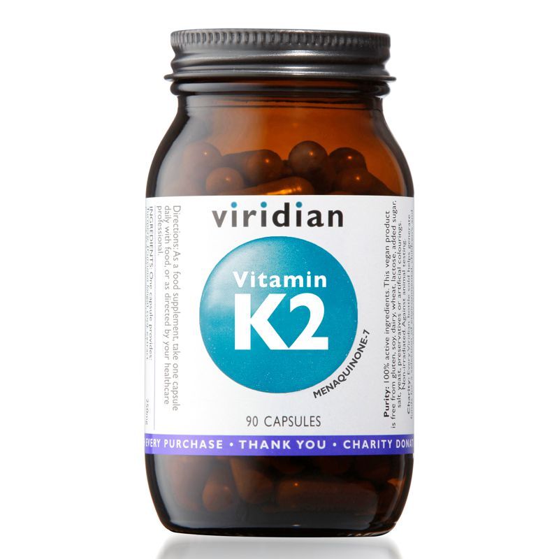 Viridian Vitamin K2 90 kapslí