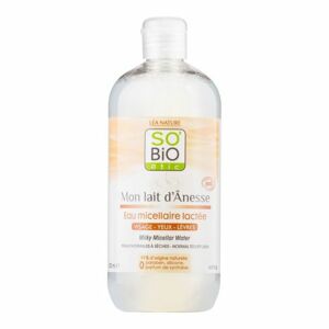 SO´BIO etic Voda micelární s oslím mlékem 500ml