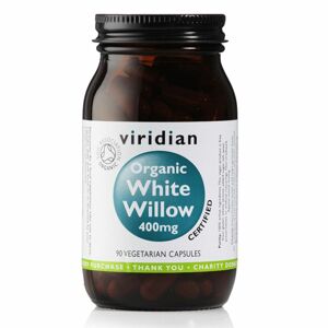 Viridian White Willow Bark 400mg Organic 90 kapslí