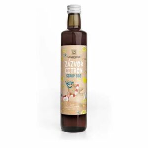 Sonnentor Zázvor Citron sirup 500 ml