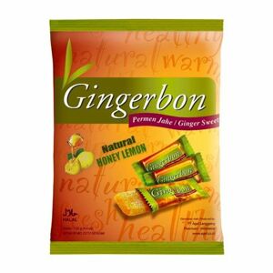 Stykra Gingerbon Zázvorové bonbony s citronem a medem 125g