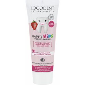 Logona Zubní gel Jahoda KIDS 50ml